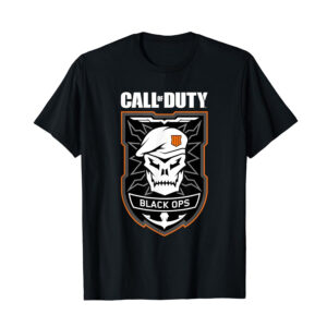 Call of Duty Black Ops 4 Skull Logo T-Shirt
