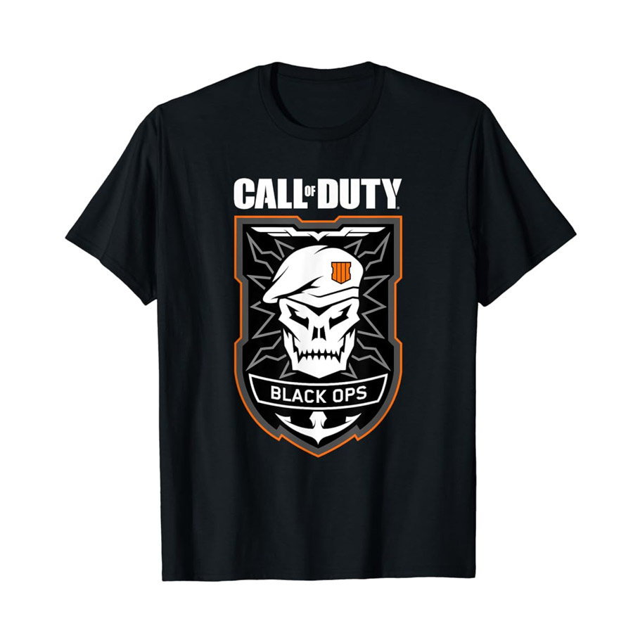 Call of Duty Black Ops 4 Skull Logo T-Shirt